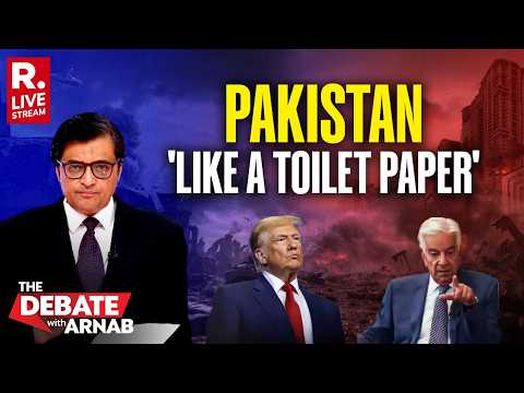 Debate With Arnab LIVE: Khawaja Asif Admits Pakistan Used And Thrown Like A 'Toilet Paper'