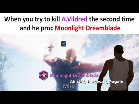 When Arbiter Vildred proc ML Dreamblade | Epic Seven Meme