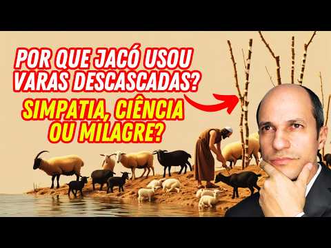 Why did Jacob use PEELED STICKS to produce SPECKLED BABIES in the animals?