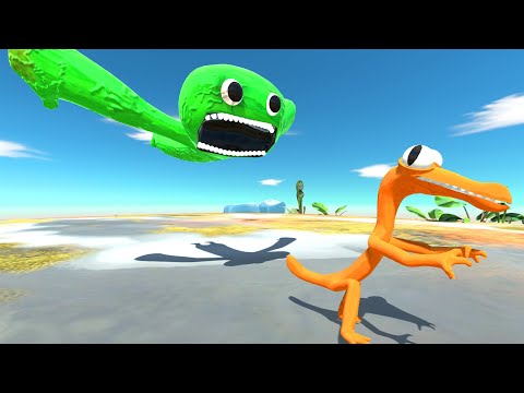 Jumbo Josh VS Rainbow Friends Orange - Animal Revolt Battle Simulator