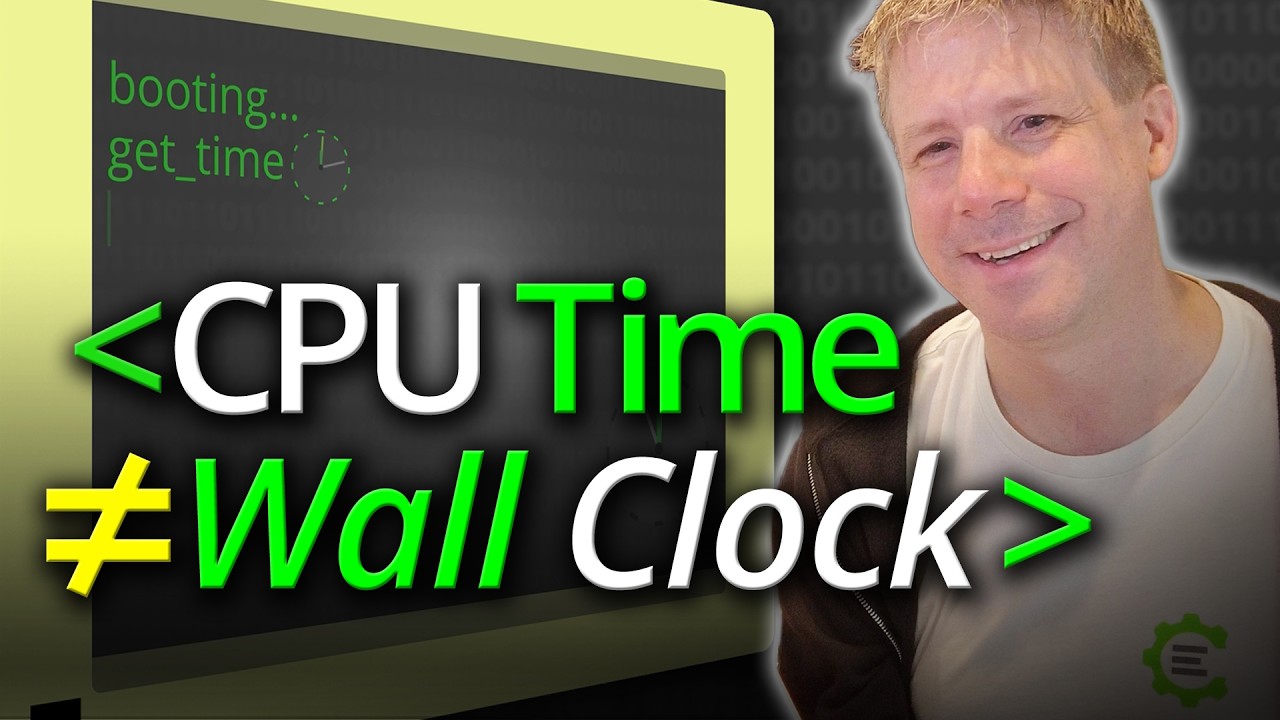 Why CPU Time ≠ Wall Clock Time! - Computerphile