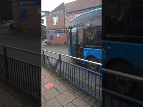 York and country bus arriving