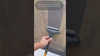 Easy cleaning. Window Screen Cleaning Brush. BlackFridayDeal :$10.59 #Shorts  #windows #cleaner