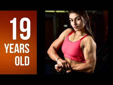 19 years old muscle girl Ankita
