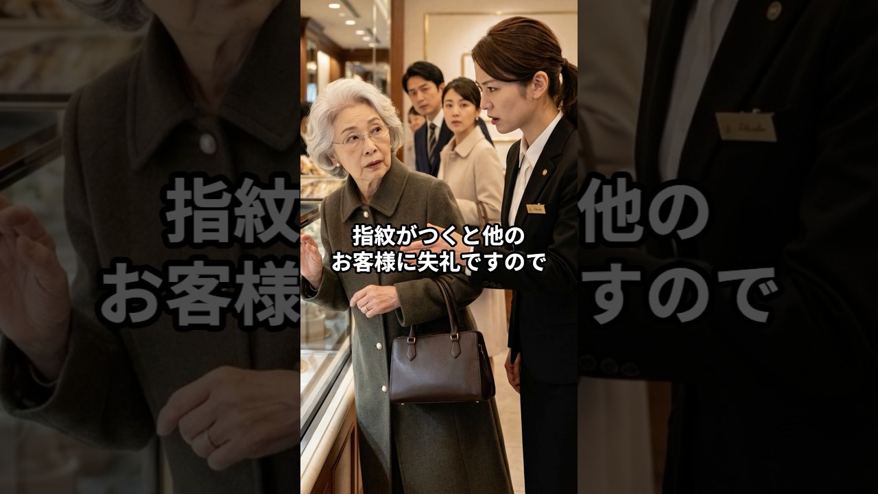 駅前の老舗高級洋菓子店で「場違いなので他の店に行って」と店員に言われたお婆さん