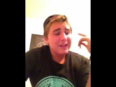 14 year old white rapper!!