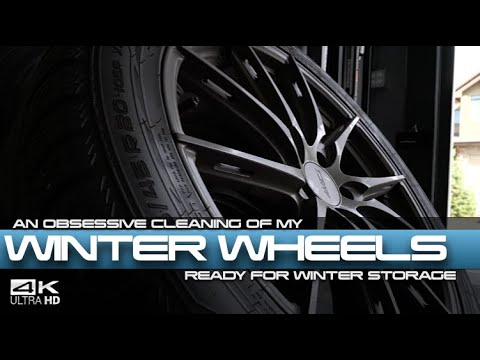 HOW TO CLEAN WINTER WHEELS | An Obsessive Clean of my TSW Sprint/Nokian Hakkapeliitta Winter Setup