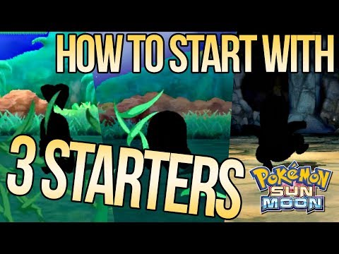 How to Get 3 Starters in Pokemon Sun & Moon | Austin John Plays