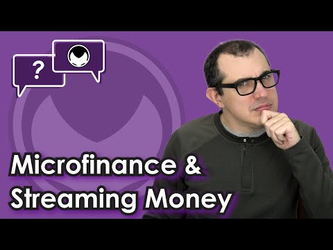 Bitcoin Q&A: Microfinance & Streaming Money