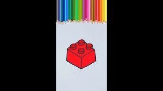 How to Draw LEGO | LEGO #LEGO #shorts