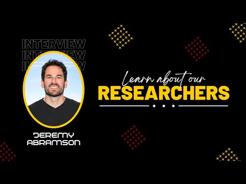 Learn About Our Researchers - Jeremy Abramson - YouTube