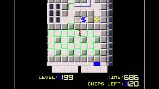 Chip's Challenge 2 - Level 199 (Room to Breathe)