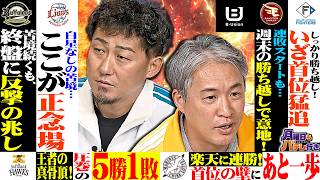 【新企画】パテレが選ぶ「週間ベストナイン」に五十嵐＆中田翔が物申す！？今週のパ・リーグ激闘をまとめて大総括！【月パ】supported by B-Union