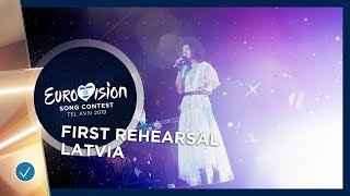 Latvia 🇱🇻 - Carousel - That Night - First Rehearsal - Eurovision 2019