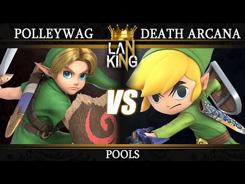 Smash Weekly #45 - Pools - Polleywag (Young Link) vs Death Arcana (Toon Link)