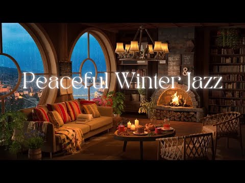 Winter Jazz Magic: Cozy Up with Smooth Tunes and Snowflakes ❄️🎵