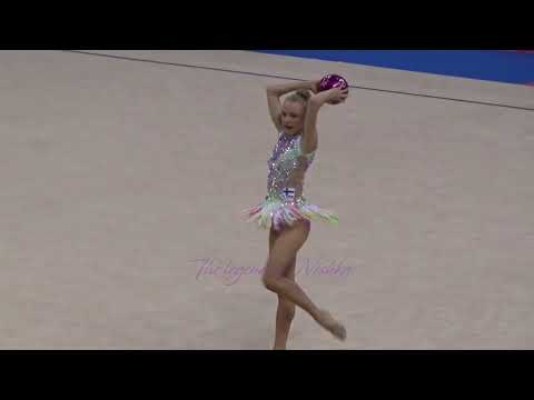 Jouki TIKKANEN (FIN) ball - 2015 Stuttgart worlds Qualifs