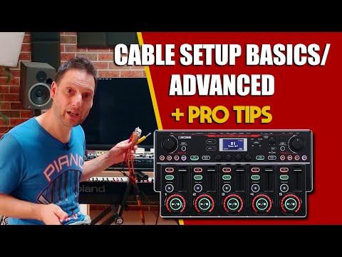RC-505 Loop Station-Basic cable setup / Advanced connections + Pro tips
