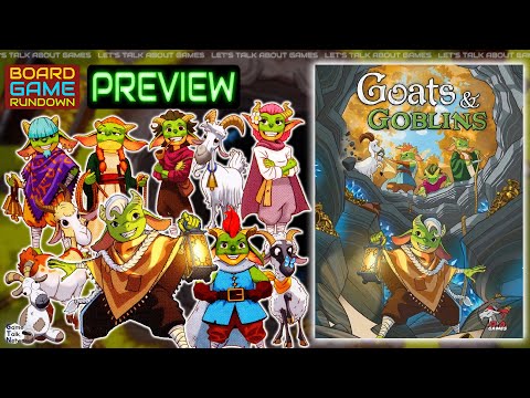 Board Game Rundown Previews Goats & Goblins from B.A. Games!