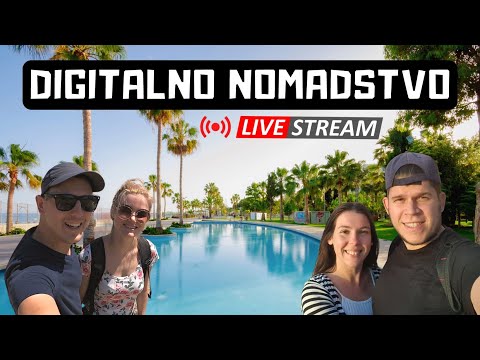 DIGITALNO NOMADSTVO: POPOTNIŠKI KLEPET V ŽIVO | Ponč&Sonč Live Stream