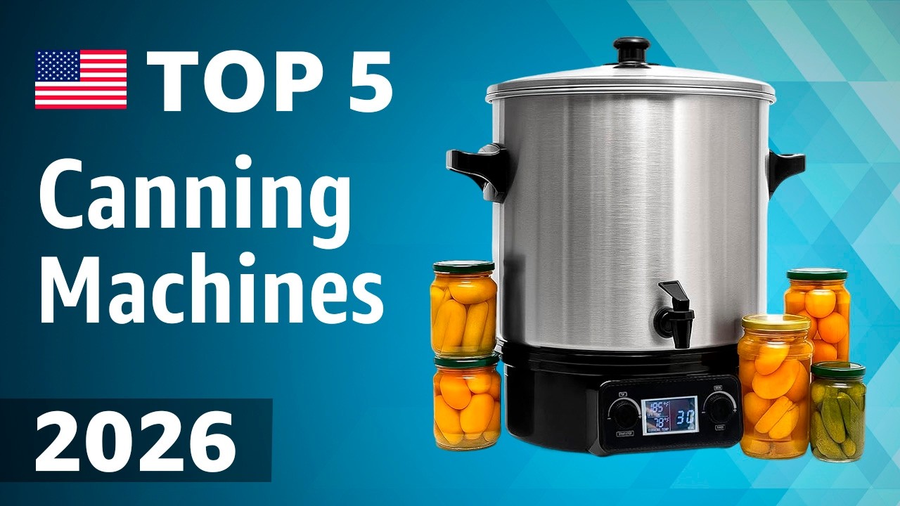 TOP—5. Best Canning Machines 2026