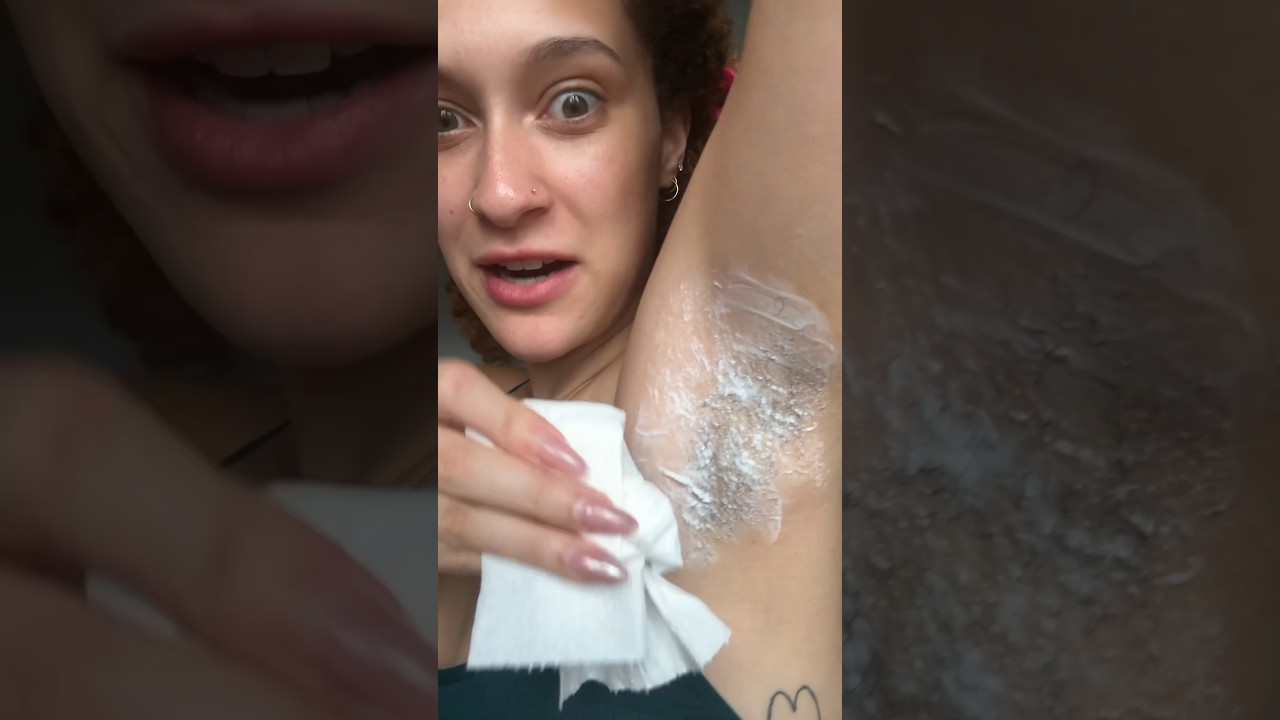 IM TRYING TO NAIR MY ARMPITS