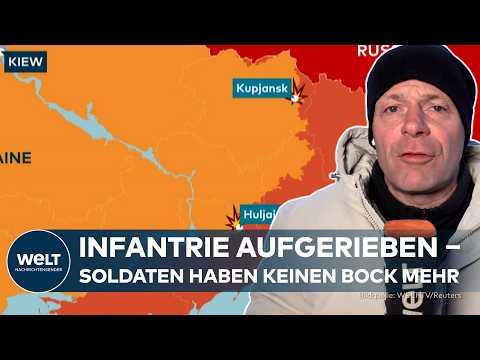 UKRAINE-KRIEG: Russen wollen nicht mehr für Putin sterben ‒ Kampfmoral sinkt auf beiden Seiten