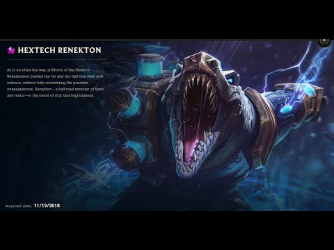 HEXTECH RENEKTON SKIN SPOTLIGHT-08-25-2024