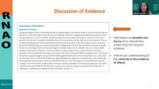How to Read, Use and Interpret a Best Practice Guideline