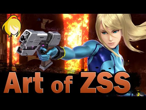 Smash Ultimate: Kunst des Zero Suit Samus