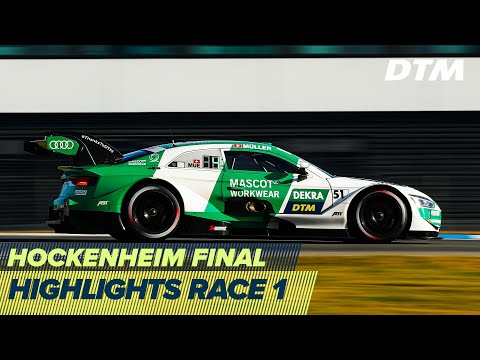 DTM ホッケンハイム(ドイツ) 2020 レース１ハイライト動画