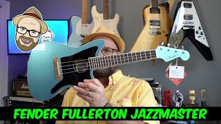 Video thumbnail for New Fender Fullerton Jazzmaster Ukulele! Look n Play by Picky Eater Channel