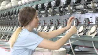 Rieter reference mill video Gildan Salisbury