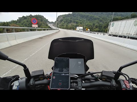 Passing By Rawang Bypass 🛣 on Aveta Vanguard 250 Scooter 🛵💨 From Selayang 🏘 to Serendah ⛳️ - POV 😎