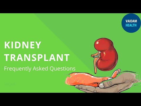 Kidney Transplant- Frequently Asked Questions