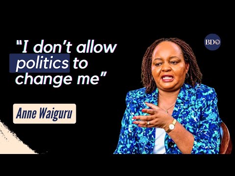Anne Waiguru: My dad talked very little but he was an affirming dad