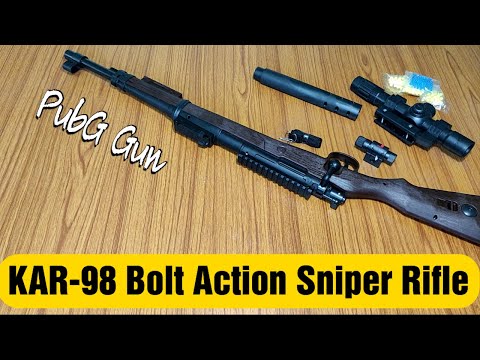 Kar 98 Bolt Action Toy Airsoft Gun Rifle Review | IamRaj Vlogs