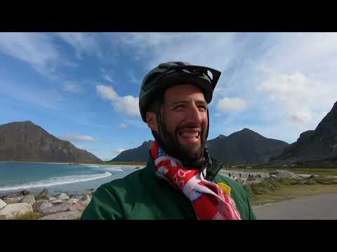 Cycling trip to the North Cape: The Lofoten Islands in Norway [F16]