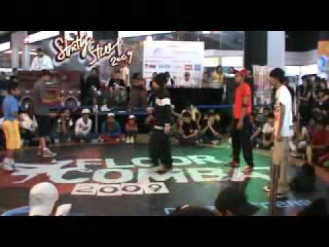 Floor Combat 2009 - 1st Day - 3rd Battle - Morning Of Ghost vs Crazy Moves 2