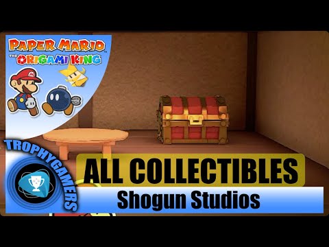 Paper Mario The Origami King - All Collectibles Shogun Studios - Holes, Treasures, Blocks Locations