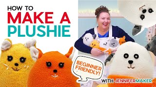 How to Make a Plushie on a Cricut | Our EASY "Squishmallow" Dupe!