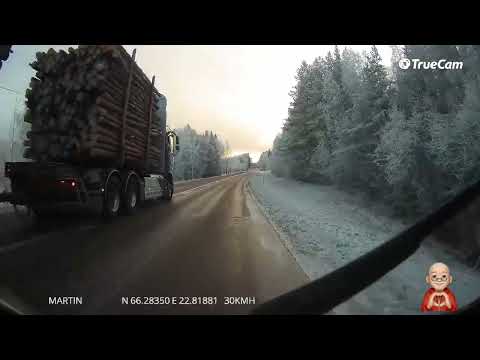 winterlandschaft um Överkalix