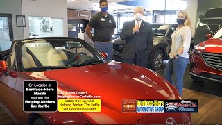 Helping Seniors Car Raffle Labor Day Weekend Update | Win the 2020 Mazda Miata Convertible