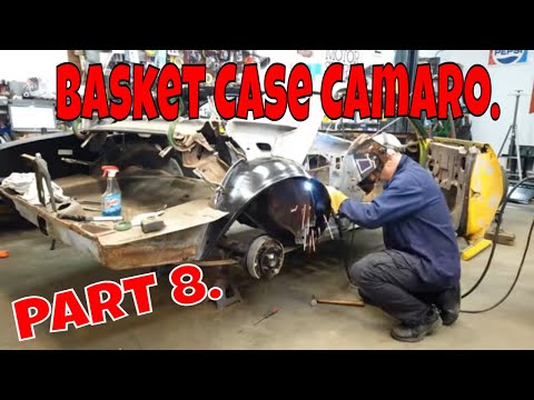 1968 Camaro Rebuild. Basket Case part 8. Outer wheel house.