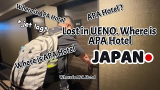 Ueno Hotel Experience: We Got Lost at APA Hotel Tokyo!
