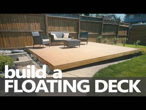 How to Build a Basic Backyard Deck without a Saw! Step-by-Step Instructions