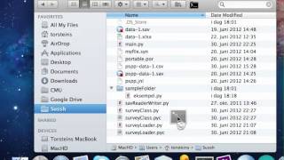 How to open a folder in the Terminal, Mac OS X