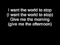 Belle & Sebastian- I want the world to stop ...