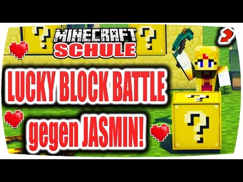 LUCKY BLOCKS mit der MINECRAFT SCHULE JASMIN! ❤️