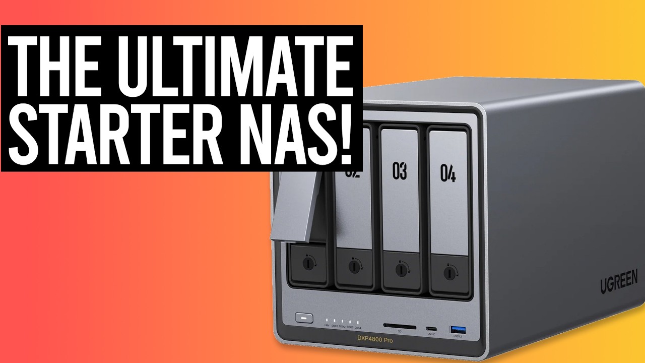 The Perfect 10GbE NAS For Beginners! UGREEN NAS DXP4800 Pro